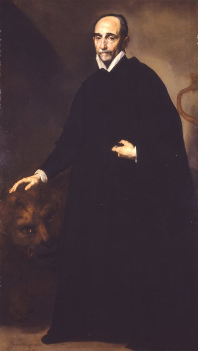 Ritratto di un missionario gesuita da Jusepe de Ribera